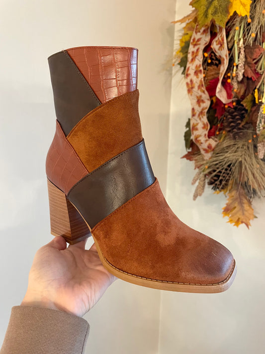 Patchwork Cammy Boots