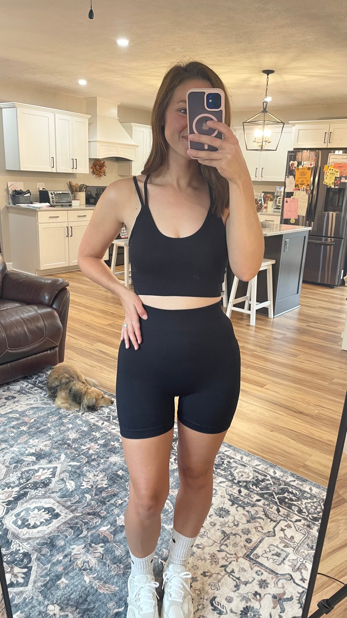 It Girl Seamless Shorts Set