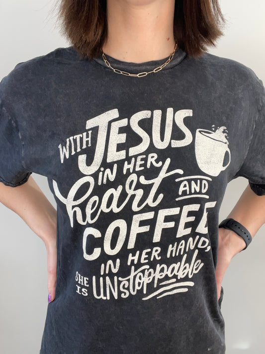 Mineral Washed Graphic Tee