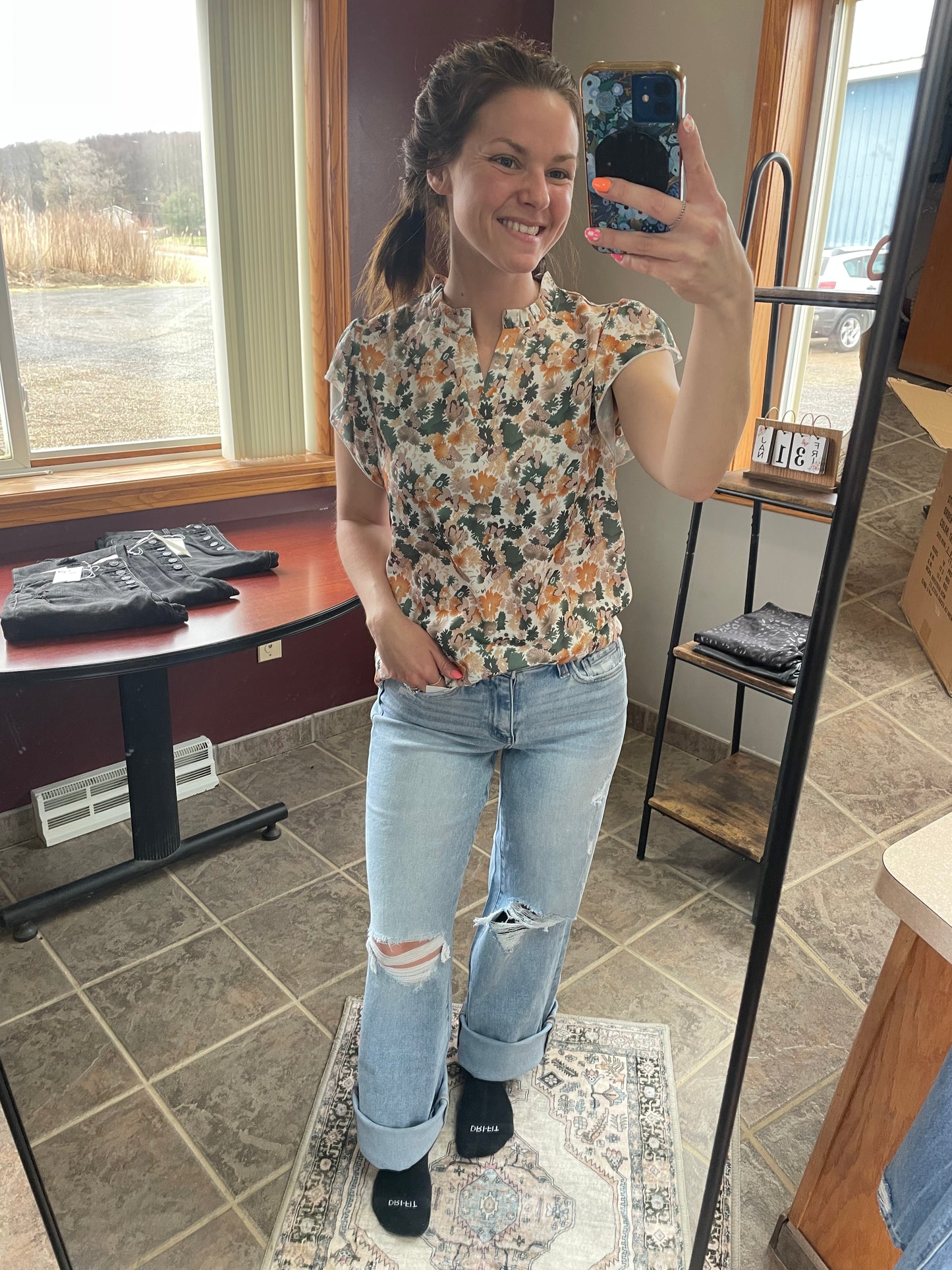 Flying Monkey HR Wide Leg Jeans