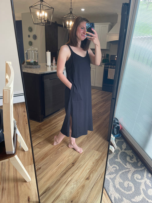 Casual Comfy Midi Dress