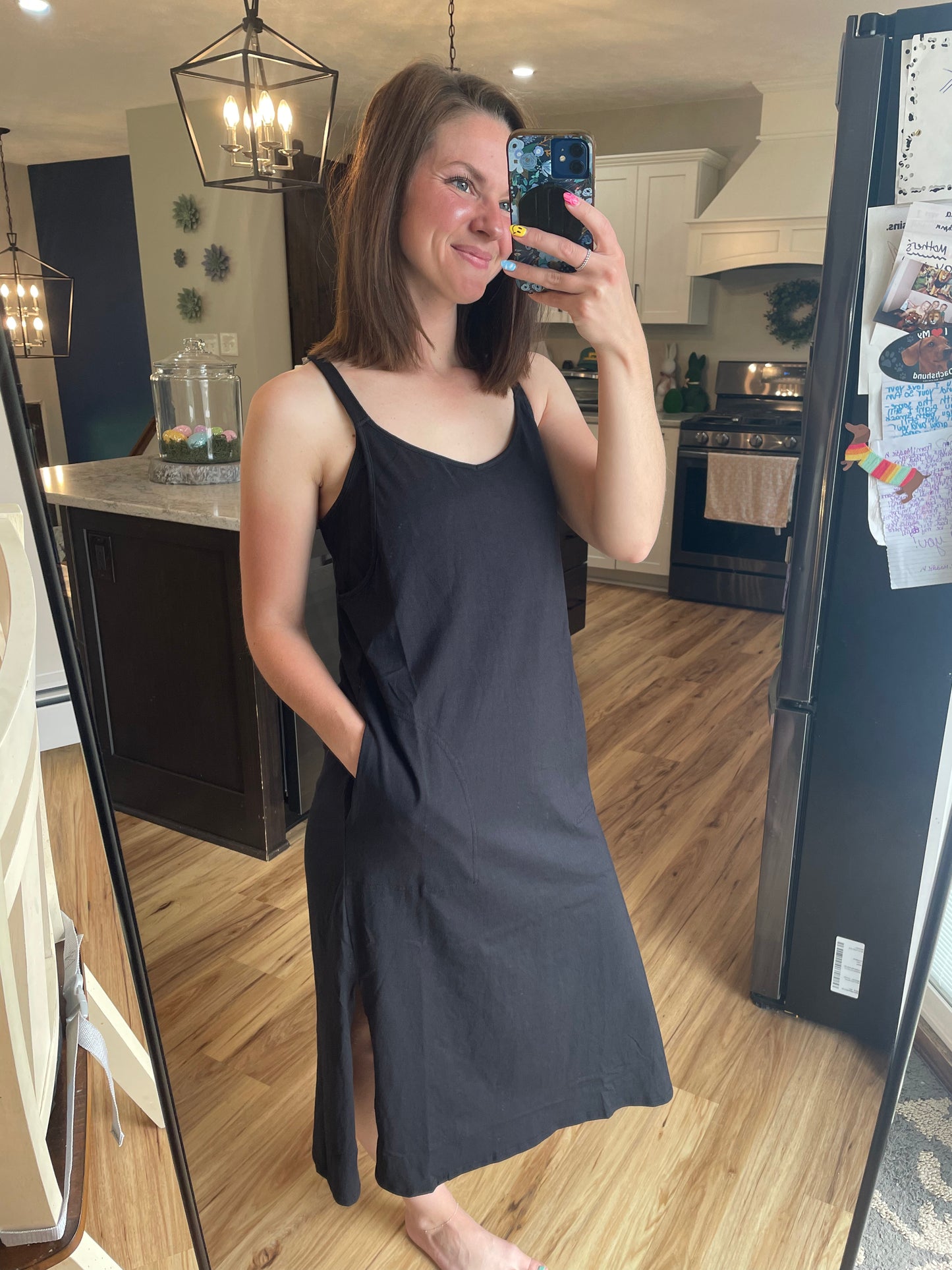 Casual Comfy Midi Dress