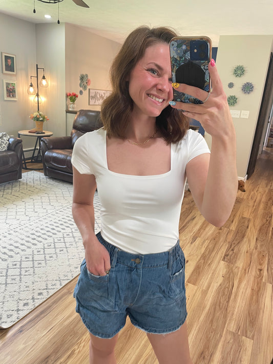 Soft Fit Casual Bodysuit