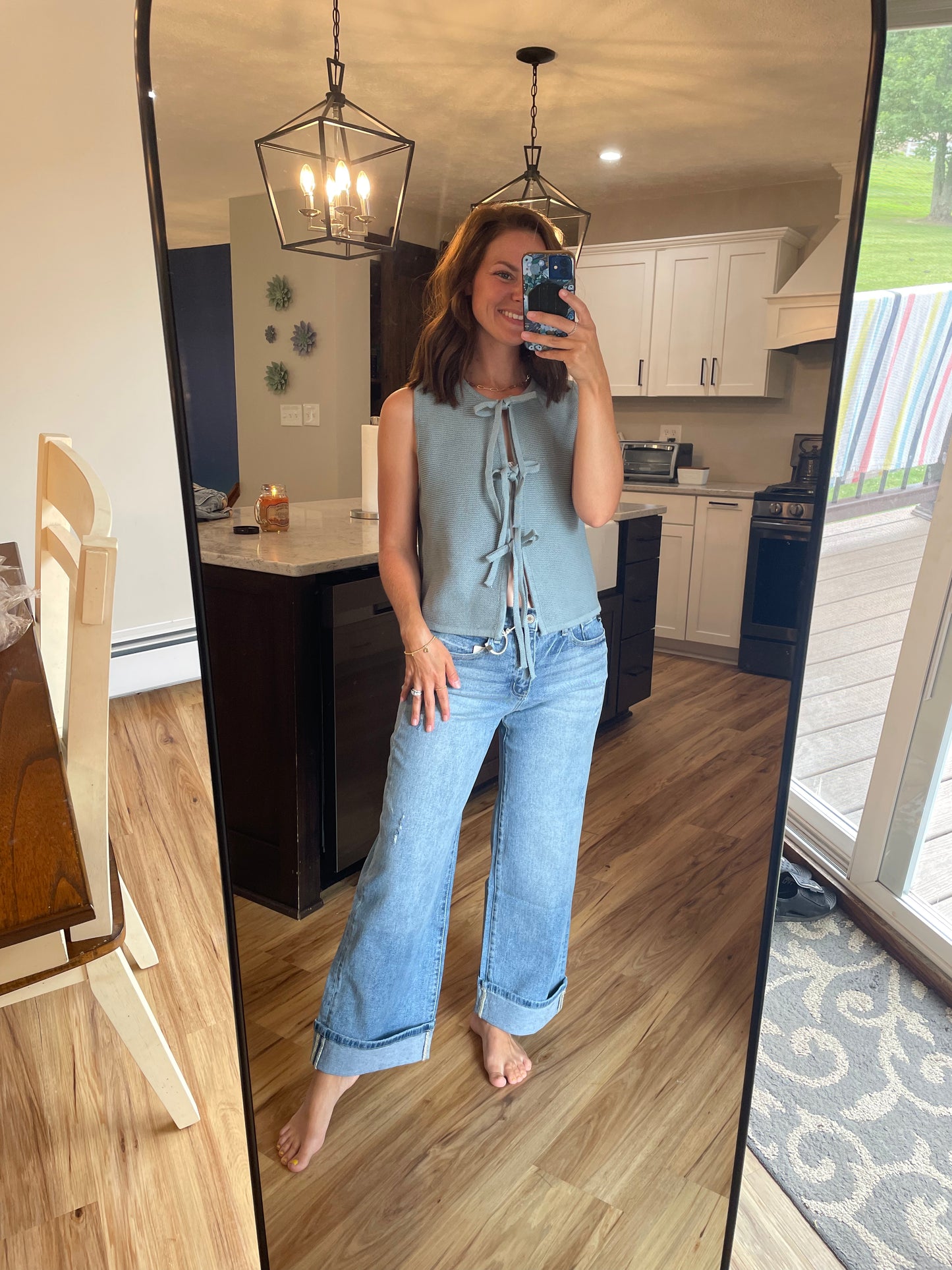 Kan Can HR Crop Wide Leg Jean