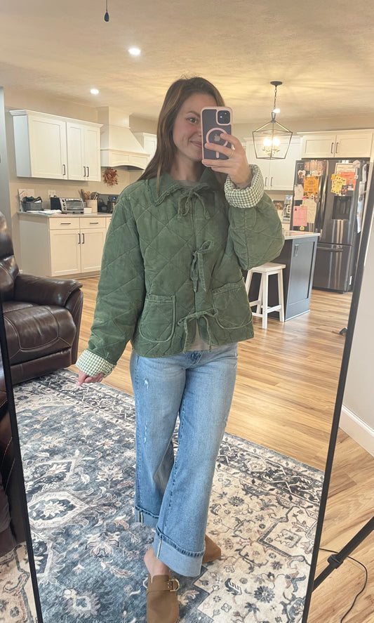 Quilted Corduroy Jacket