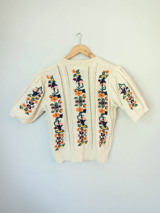 The Fable Floral Sweater