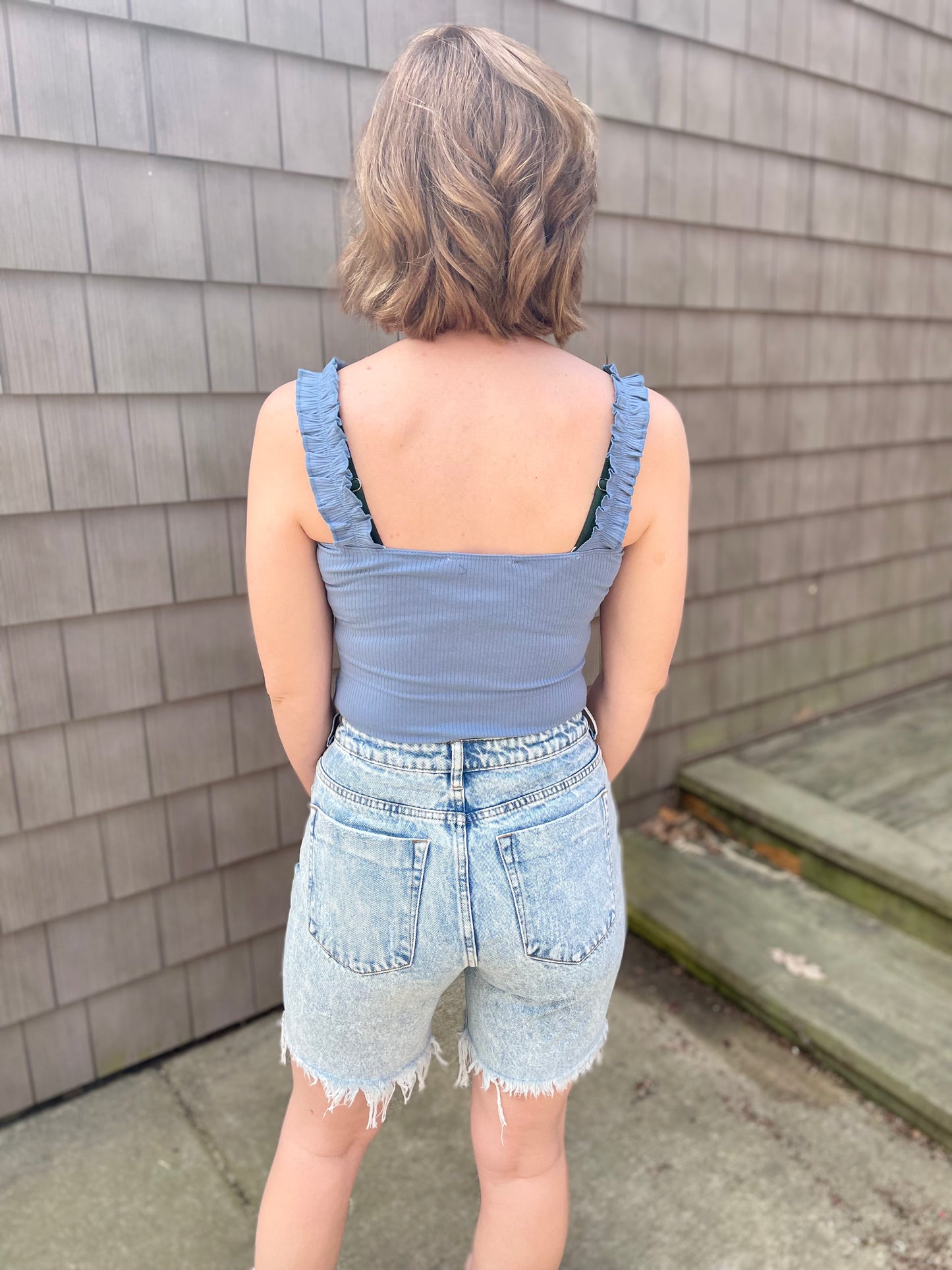 Boyfriend Denim Shorts