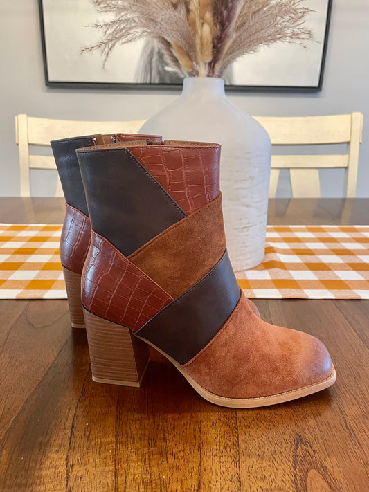 Patchwork Cammy Boots