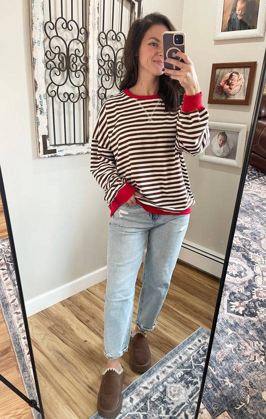 Classic Stripe Pullover