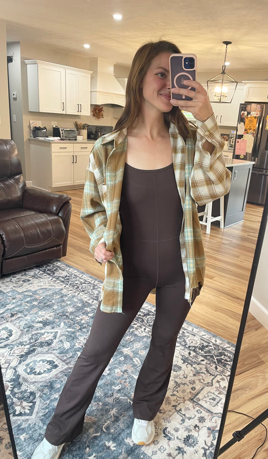 Flare Leg Jumpsuit