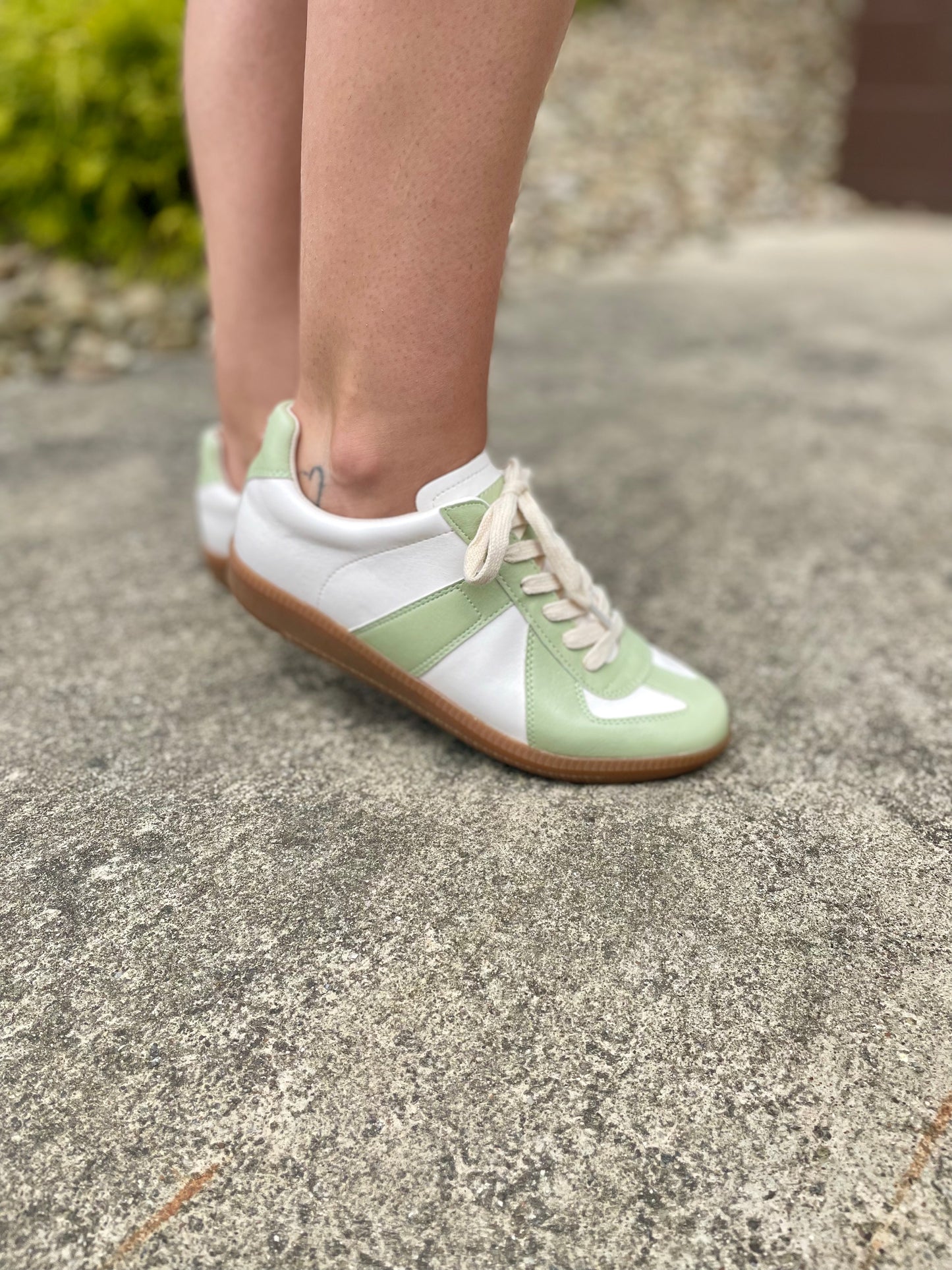 Noelle Mint Low Top Sneaker