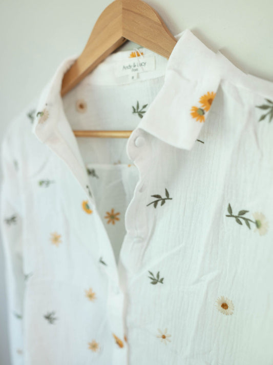 The Daisy Girl Gauze Top