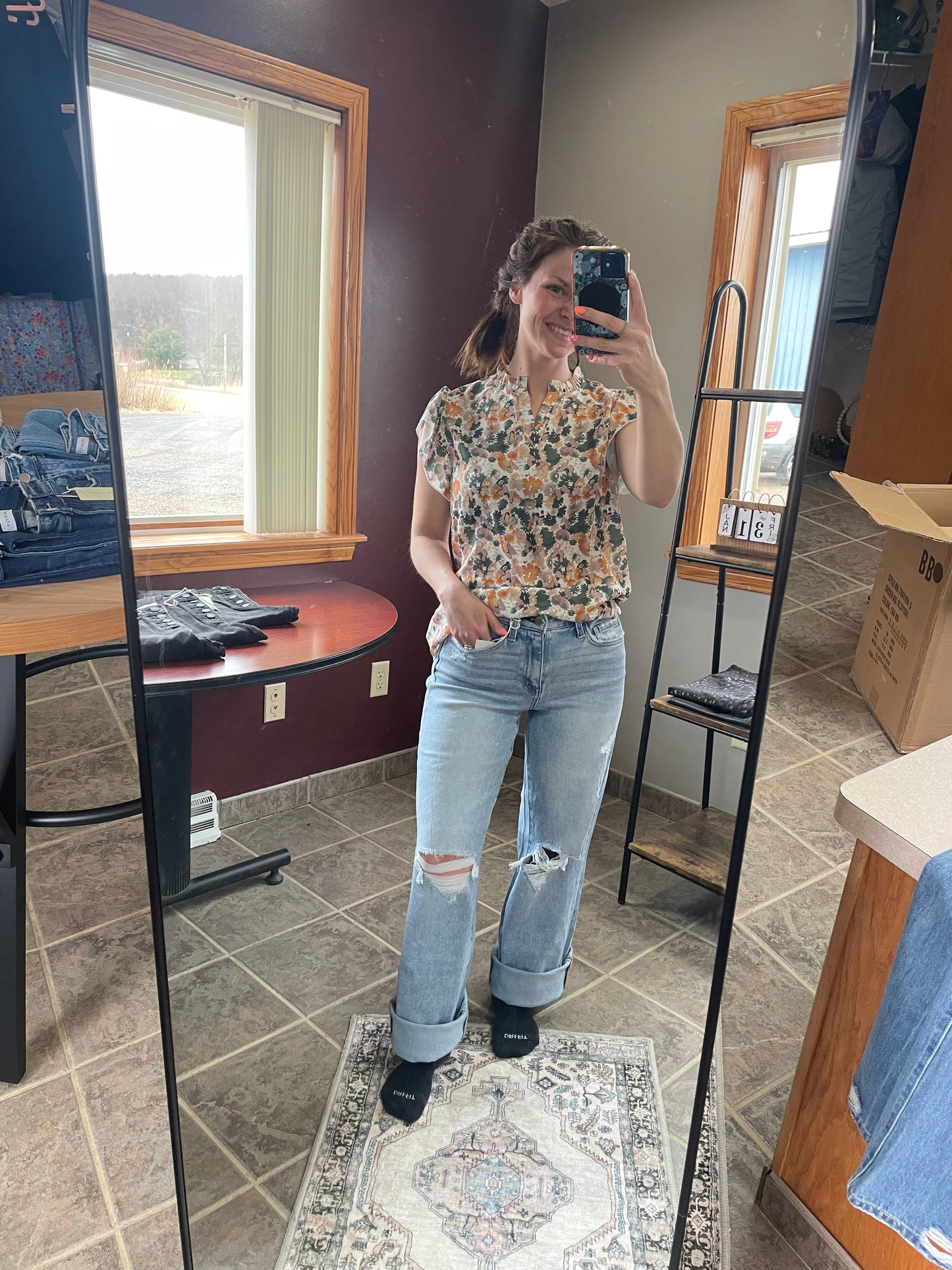Flying Monkey HR Wide Leg Jeans