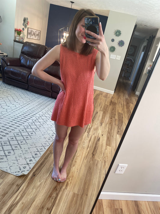 Knit Top & Shorts Set
