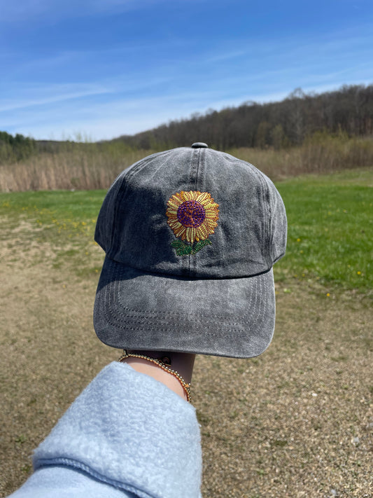 Sunflower Baseball Hat